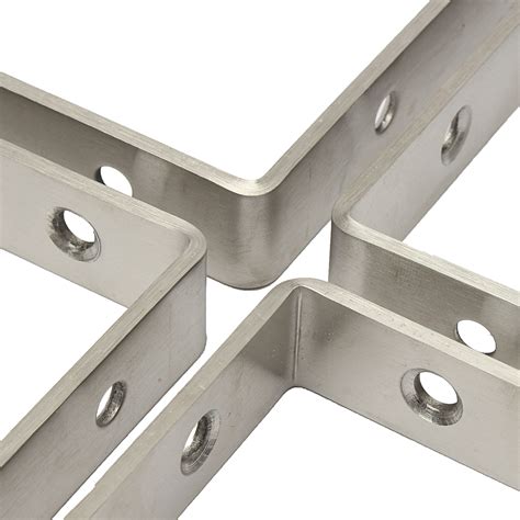 exterior structural metal brackets|angle metal for mounting shelves.